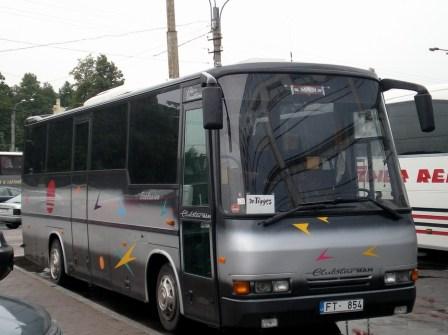 Bus rental in Barcelona, Catalonia, Spain MAN 30 seats
