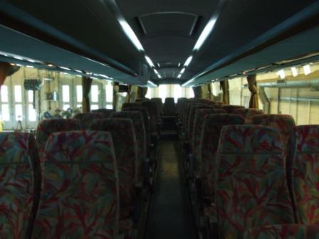 bus rental Barcelona, Catalonia, Spain Scania 55 60 seats