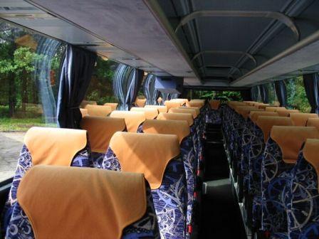 bus rental Barcelona, Catalonia, Spain neoplan 50 seats